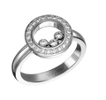 Happy Diamonds Icons White Gold Diamonds Ring