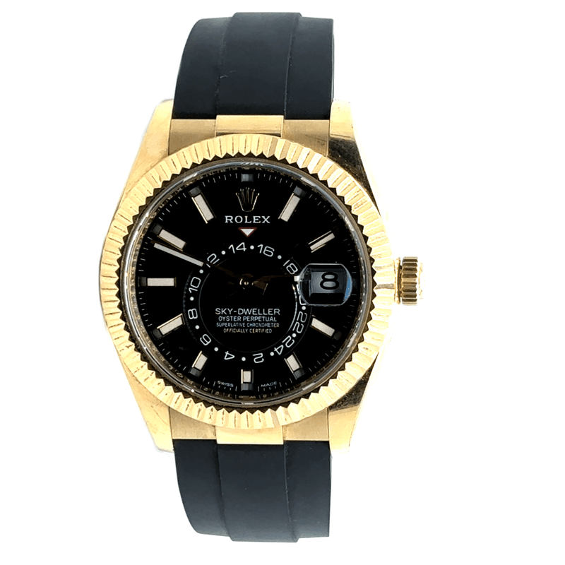ROLEX OYSTER PERPETUAL SKY-DWELLER 42MM 336238 - PRE - OWNED