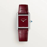 Tank Must watch, Large model, quartz movement, steel, leather CRWSTA0054