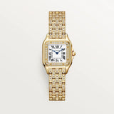 Panthère de Cartier watch, Small model, quartz movement, yellow gold, diamonds CRWJPN0059