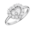 Happy Diamonds Icons Joaillerie Heart White Gold Ring