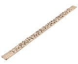 Ice Cube Rose Gold Choker Necklace