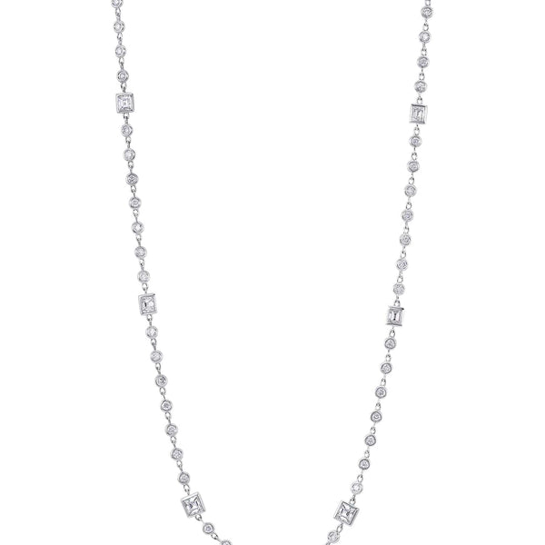Long diamond pendant online