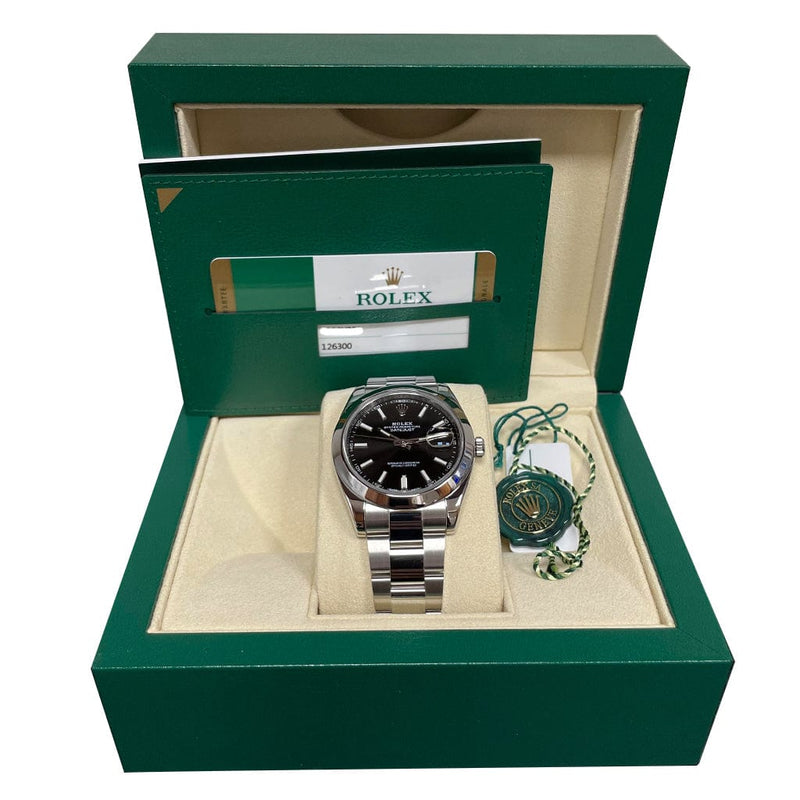 Rolex Datejust 41 126300 Black Dial - Pre-Owned