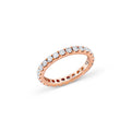 18k RoseGold 1.02 ctw Eternity Band