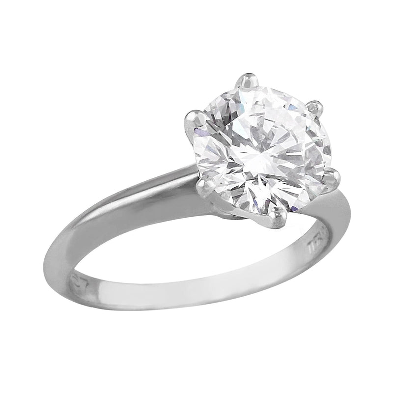 1.67ct Tiffany Setting Estate Platinum Diamond Ring