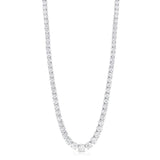 Rivière Platinum 23.03ctw Diamond Graduated Necklace, GIA Certified