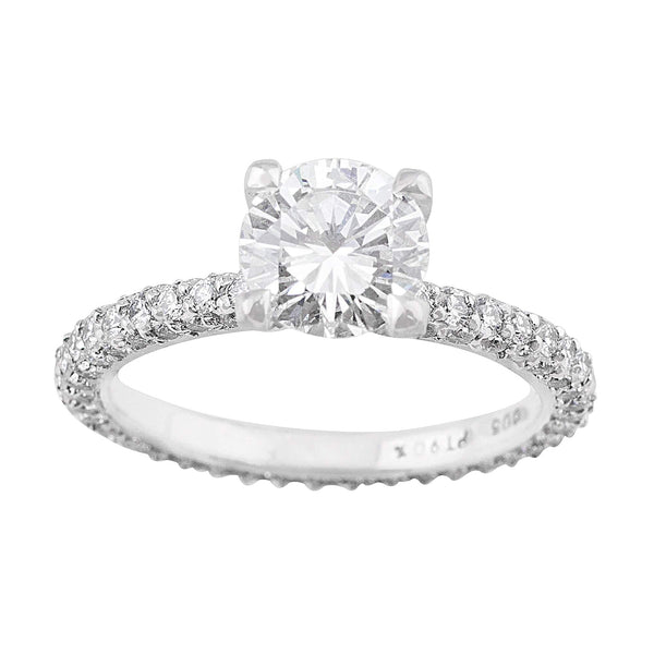 1.18ct GIA-certified VS1 Diamond Ring