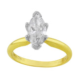 Estate 1.1ct Marquise Cut Diamond Ring