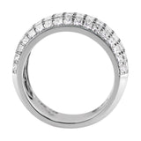 Princess Cut Diamond Ring in 18k white gold