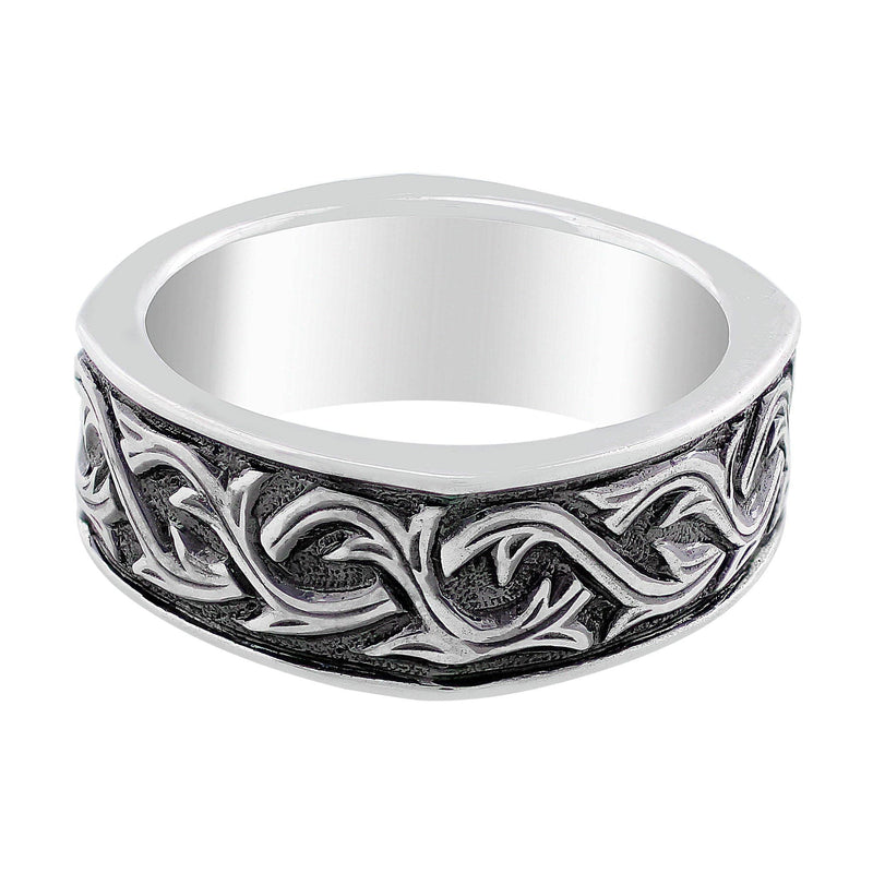 Stephen Webster Silver Carved Thorn Ring