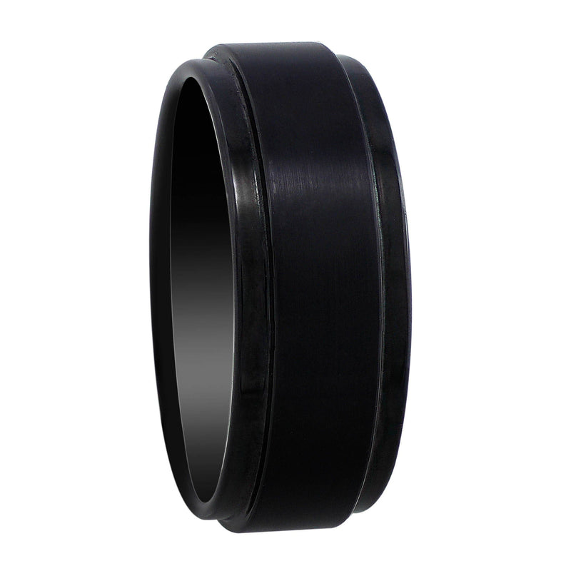 Black Tungsten Carbide Band