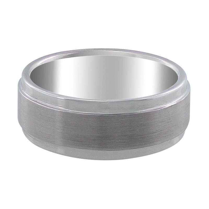 White Tungsten Carbide Band