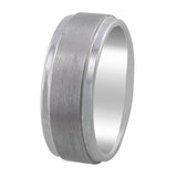 White Tungsten Carbide Band