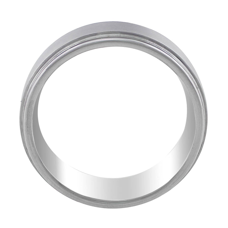 White Tungsten Carbide Band