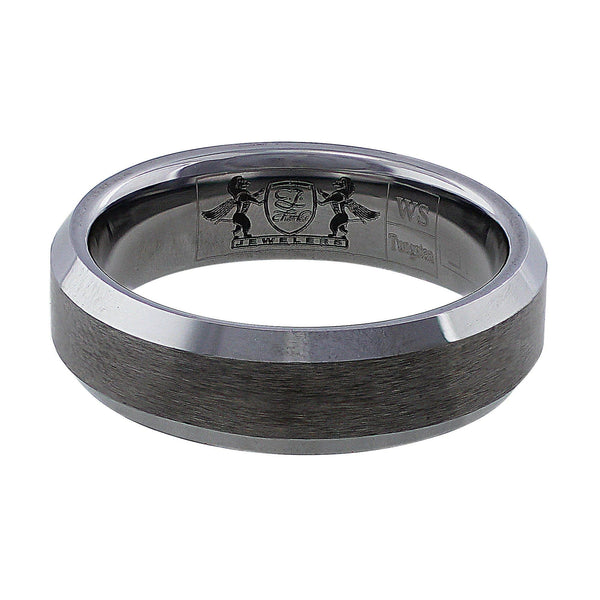 Men s Tungsten Carbide Band CJ Charles Jewelers