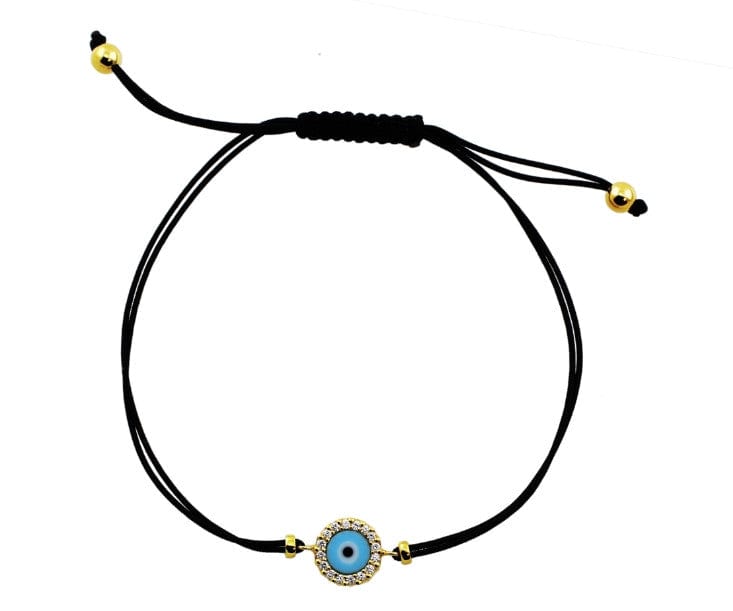 Diamond Evil Eye Bracelet