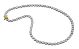 Platinum Riviera 20ct Diamond Necklace