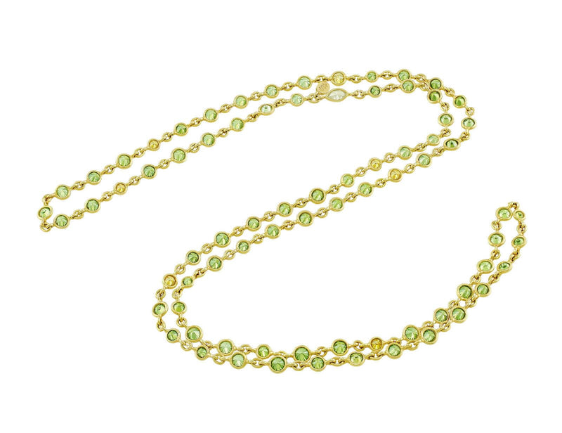 Fancy Color Diamond Necklace