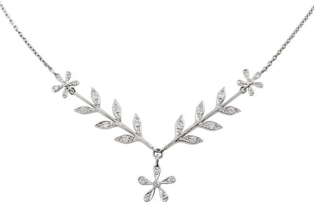 Estate Cathy Waterman Flower Necklace