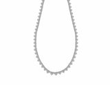 Roberto Coin Heart-Shaped Cluster Diamond Necklace