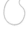 Rivière Platinum 40ctw Diamond Graduated Necklace, GIA Certified