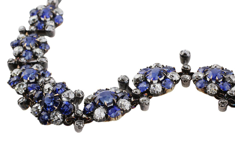 BVLGARINecklace sapphire/ diamond/ 18k gold | TADASHI*VINTAGE