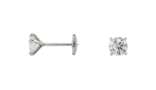 1.2ct Diamond Studs set in platinum