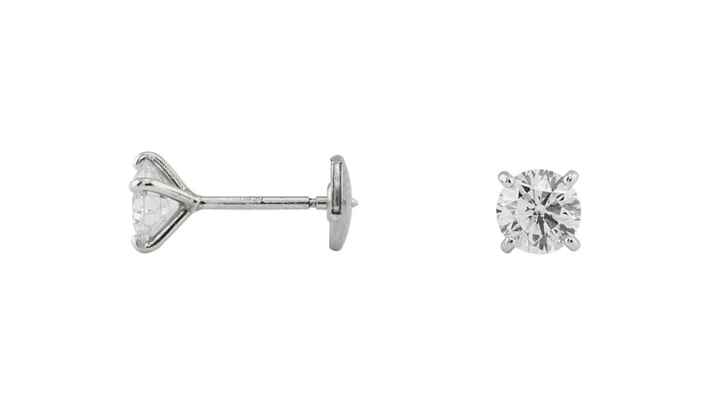 1.2ct Diamond Studs set in platinum