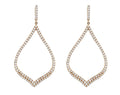 Rose Gold Diamond Earrings