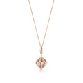 18KT LUCA CARATI CONTEMPORARY DIAMOND NECKLACE