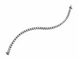 CJ Charles Riviera 14kt White Gold Diamond Tennis Bracelet