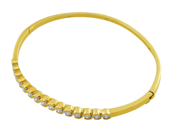 18kt Yellow Gold Diamond Bracelet