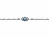 Evil Eye Pavé Diamond Bracelet