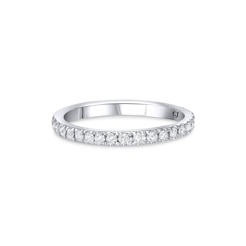 Rivière White Gold 0.60ctw Diamond Eternity Band