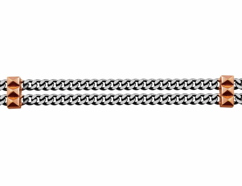 Stephen Webster "Union Jack" Studded Chain Bracelet