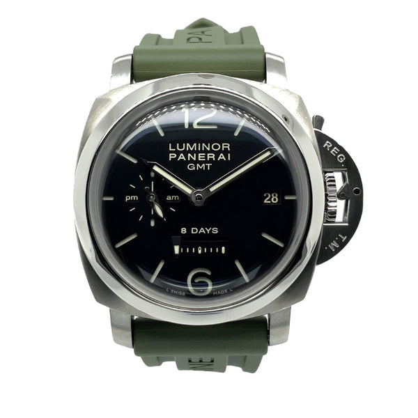 Panerai Luminor 8 Days GMT - 44mm PAM00233 - Certified Pre-Owned
