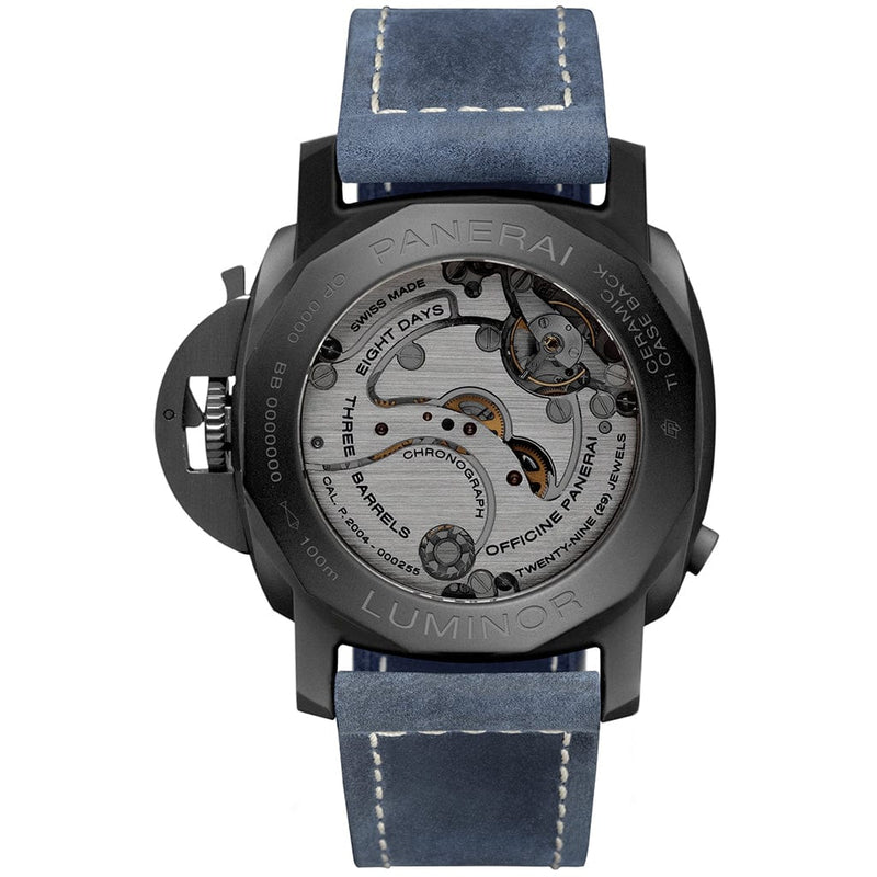 Luminor Chrono Monopulsante 8 Giorni GMT Blu Notte PAM01135