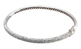 Estate Diamond Pave Bangle Bracelet