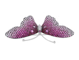 Pink Sapphire Butterfly Pin