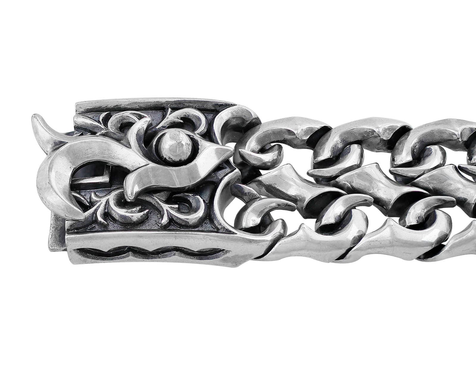 Stephen Webster Men's Sterling Silver Thorn S Link Bracelet – CJ