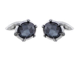 Stephen Webster Crystal Haze Hematite & Quartz CuffLinks