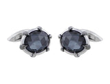 Stephen Webster Crystal Haze Hematite & Quartz CuffLinks