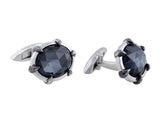 Stephen Webster Crystal Haze Hematite & Quartz CuffLinks