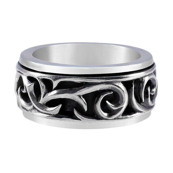 Stephen Webster Sterling Silver Thorn Rotating Band