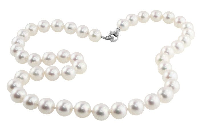 Cultured White Pearl Strand Necklace