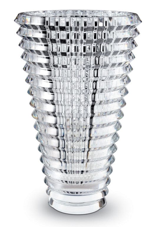 Tall Clear Eye Vase