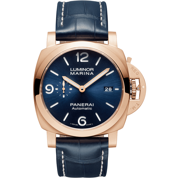 Luminor Marina Goldtech™ Sole Blu - 44mm PAM01112