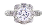 Ritani Floral Diamond Ring