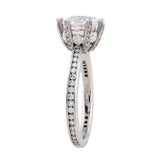 Ritani Heart Prong Diamond Set Ring